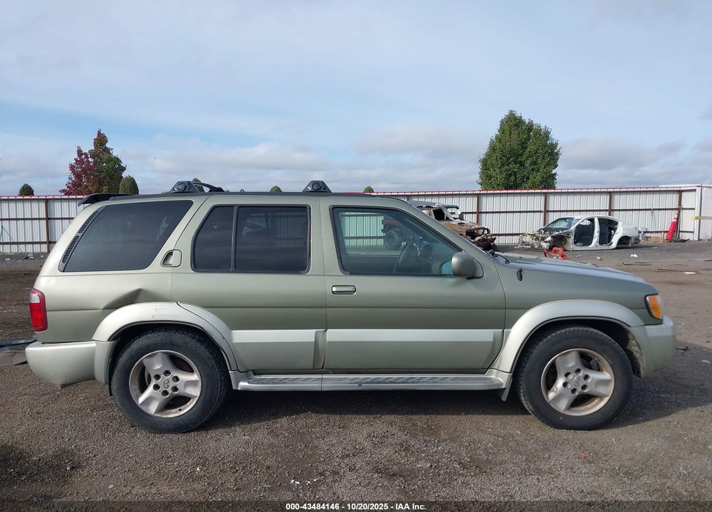 2003 INFINITI QX4 LUXURY VIN: JNRDR09YX3W302221