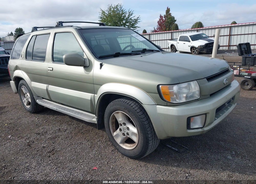 2003 INFINITI QX4 LUXURY VIN: JNRDR09YX3W302221