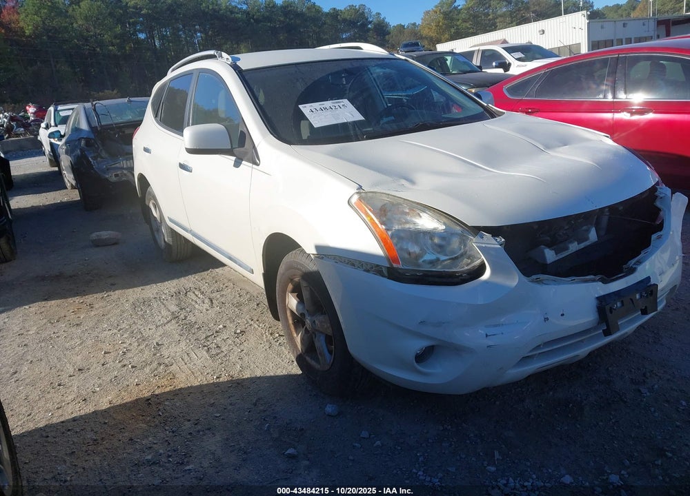 2013 NISSAN ROGUE S VIN: JN8AS5MT7DW509087