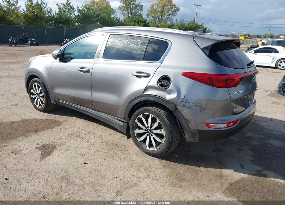 2017 KIA SPORTAGE EX VIN: KNDPNCACXH7235714