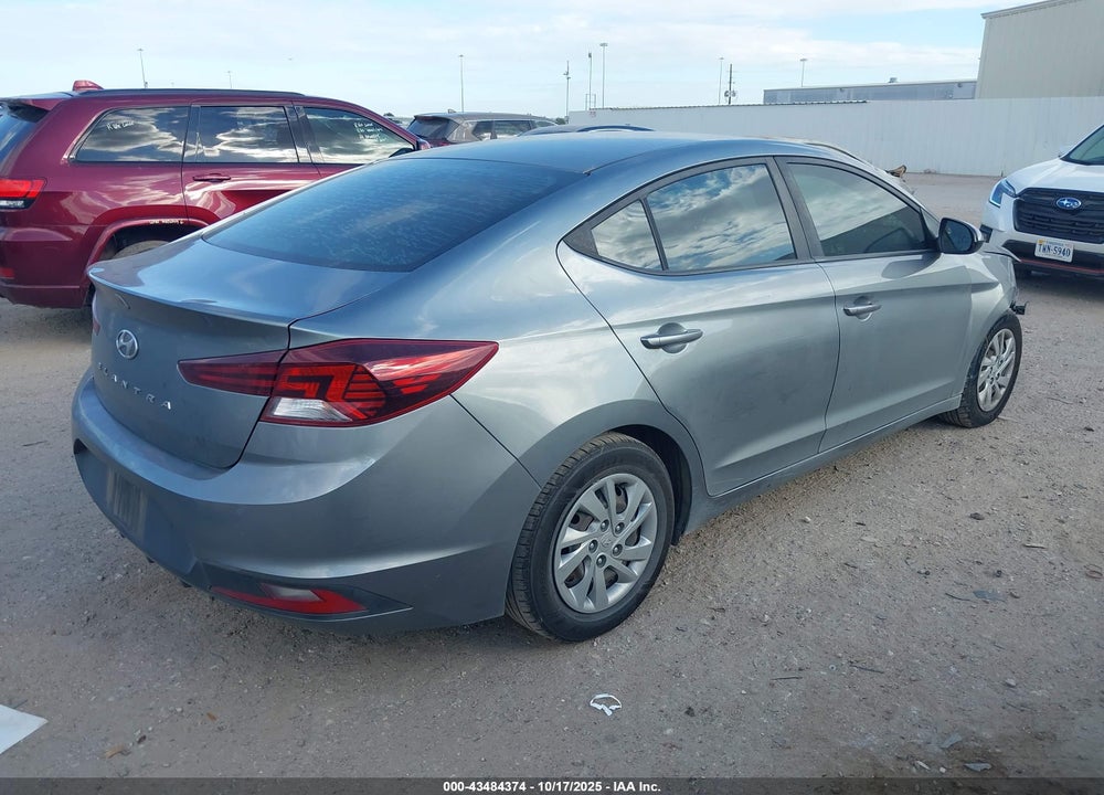 2019 HYUNDAI ELANTRA SE VIN: KMHD74LF4KU794528