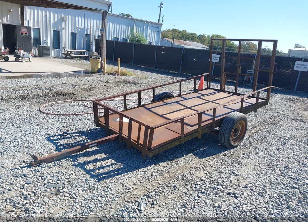 2017 HOMEMADE SINGLE AXLE VIN: T1046594