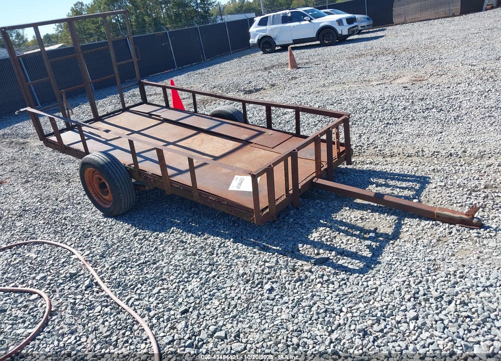 2017 HOMEMADE SINGLE AXLE VIN: T1046594