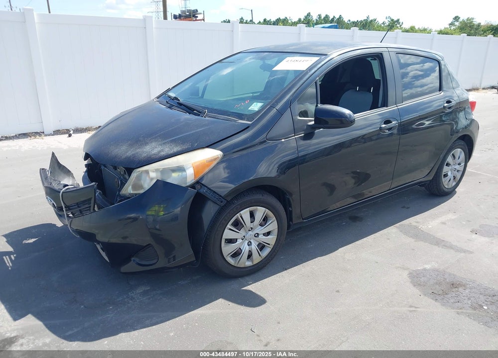 2012 TOYOTA YARIS VIN: JTDKTUD31CD539509