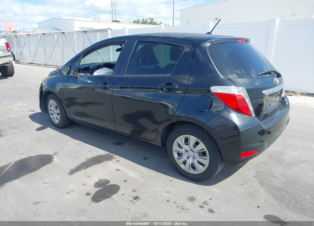 2012 TOYOTA YARIS VIN: JTDKTUD31CD539509