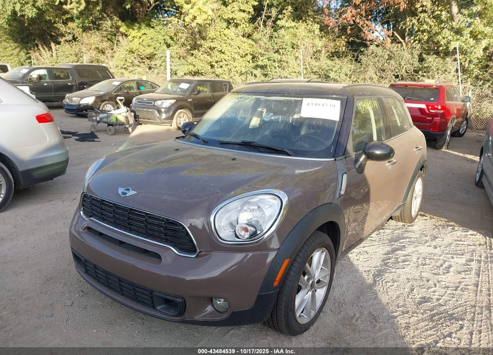 2012 MINI COOPER S COUNTRYMAN VIN: WMWZC5C58CWL56729