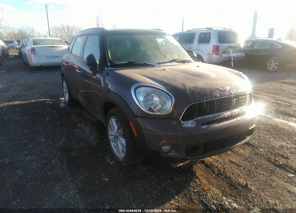 2012 MINI COOPER S COUNTRYMAN VIN: WMWZC5C58CWL56729