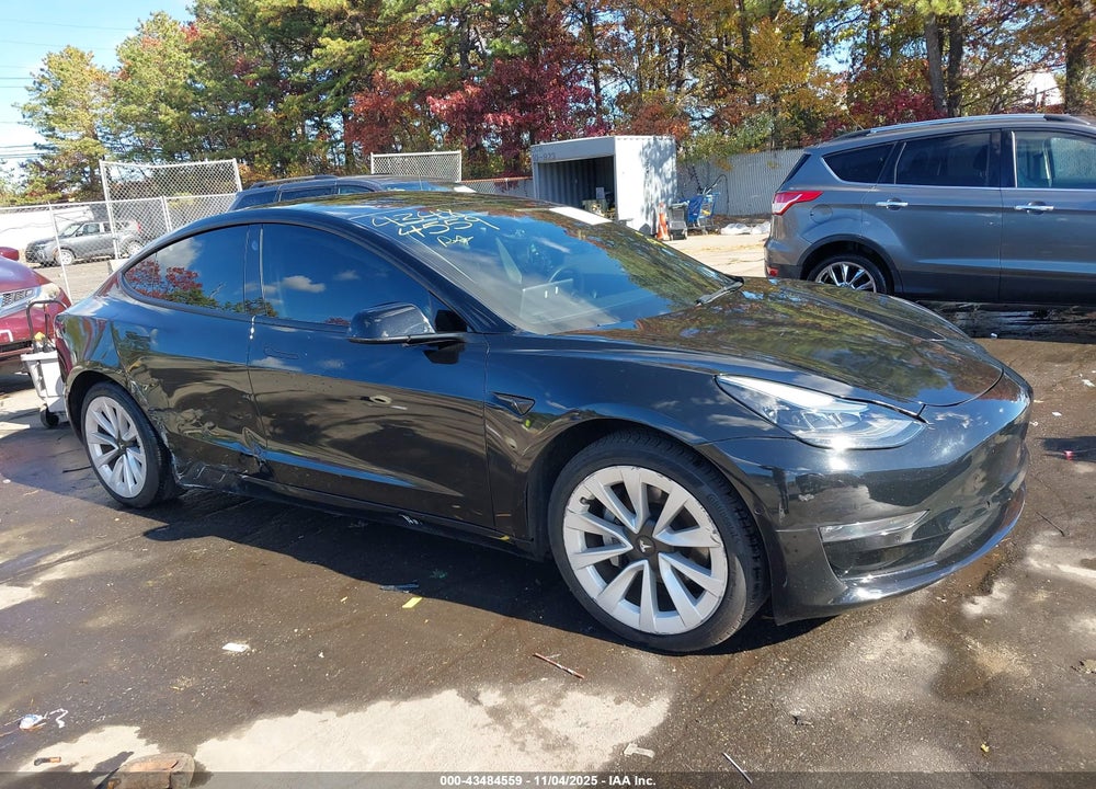 2022 TESLA MODEL 3 LONG RANGE DUAL MOTOR ALL-WHEEL DRIVE VIN: 5YJ3E1EB8NF182120