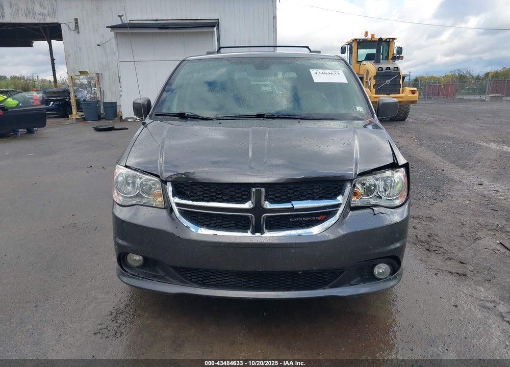 2019 DODGE GRAND CARAVAN SXT VIN: 2C4RDGCG4KR630402