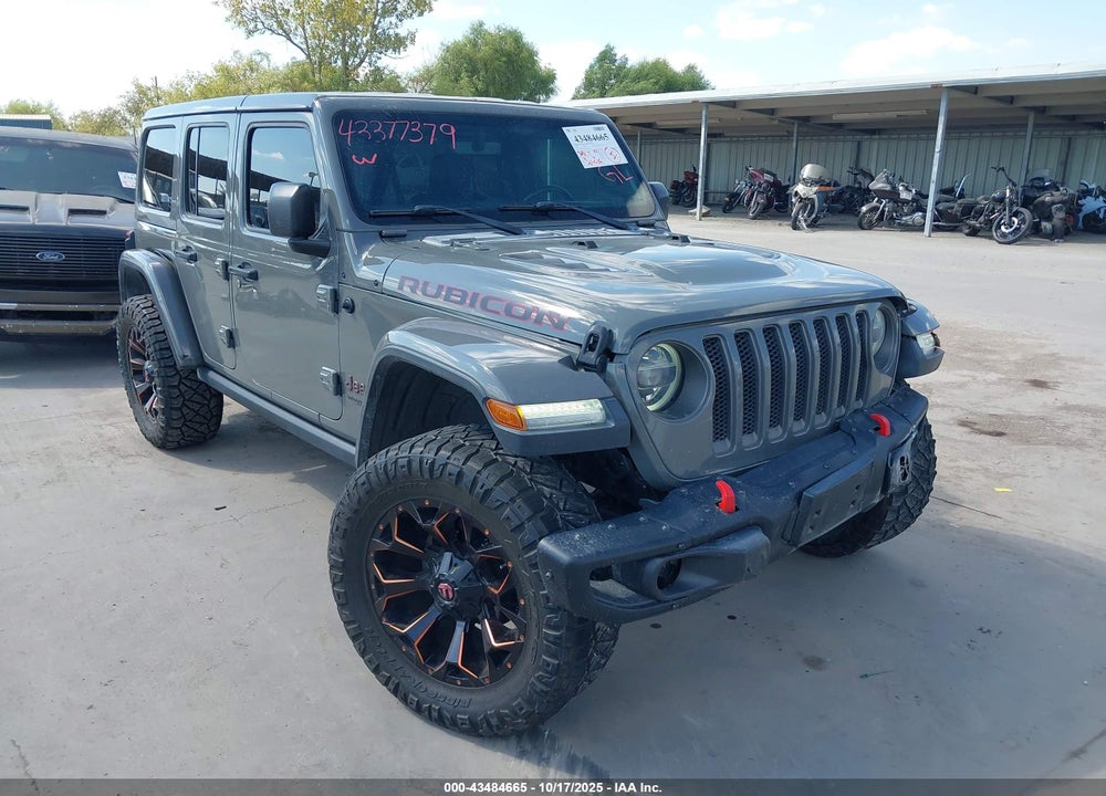 2018 LIMI JEEP WRANGLER UNTED RUBICON 4X4 VIN: 1C4HJXFG4JW266102