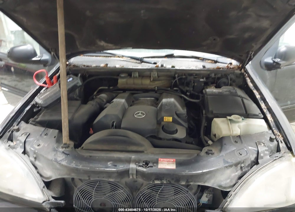 2000 MERCEDES-BENZ ML 320 VIN: 4JGAB54E6YA173640