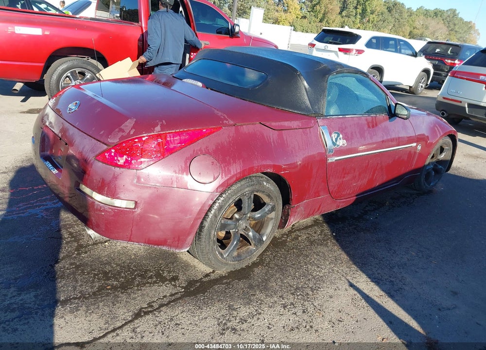 2006 NISSAN 350Z TOURING VIN: JN1AZ36A76M453676