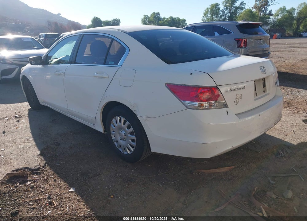 2010 HONDA ACCORD 2.4 LX VIN: 1HGCP2F36AA122333