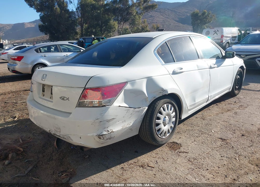 2010 HONDA ACCORD 2.4 LX VIN: 1HGCP2F36AA122333
