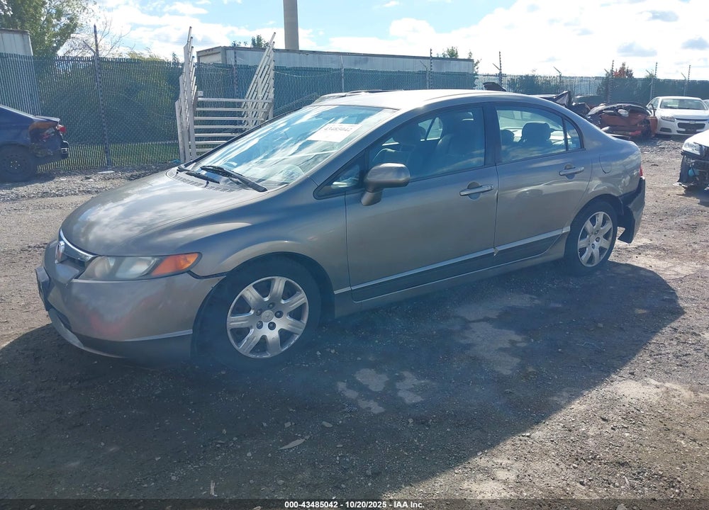 2008 HONDA CIVIC LX VIN: 2HGFA16518H331601