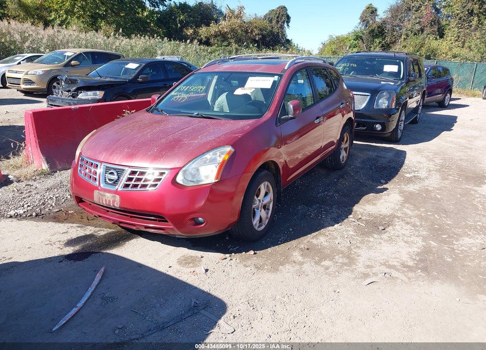 2010 NISSAN ROGUE VIN: JN8AS5MV2AW118720