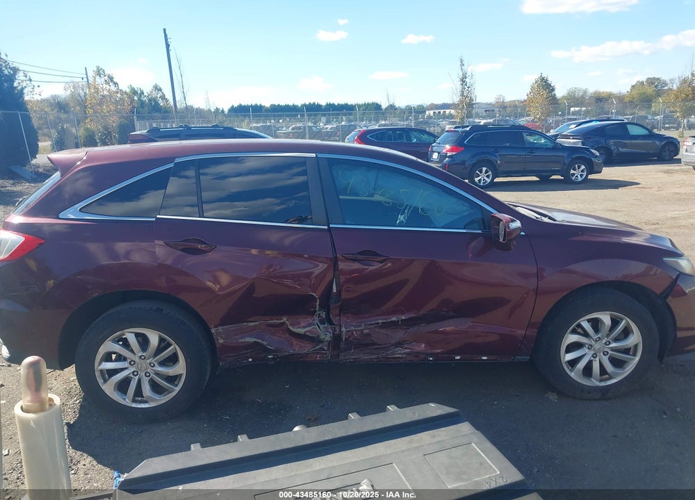 2016 ACURA RDX WATCH PLUS PKG VIN: 5J8TB3H32GL010658