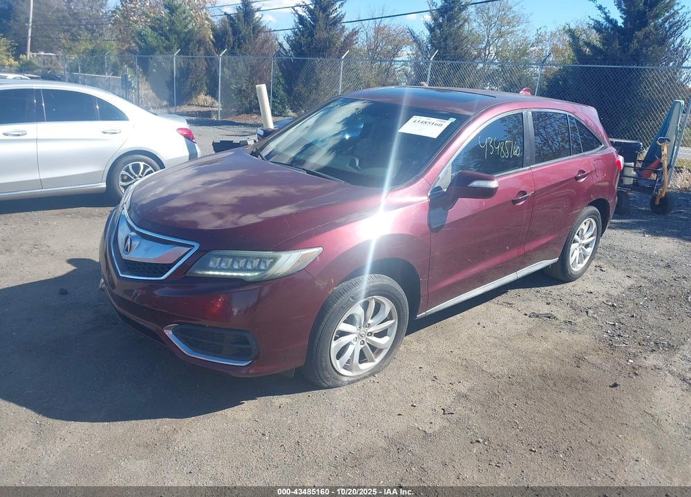 2016 ACURA RDX WATCH PLUS PKG VIN: 5J8TB3H32GL010658