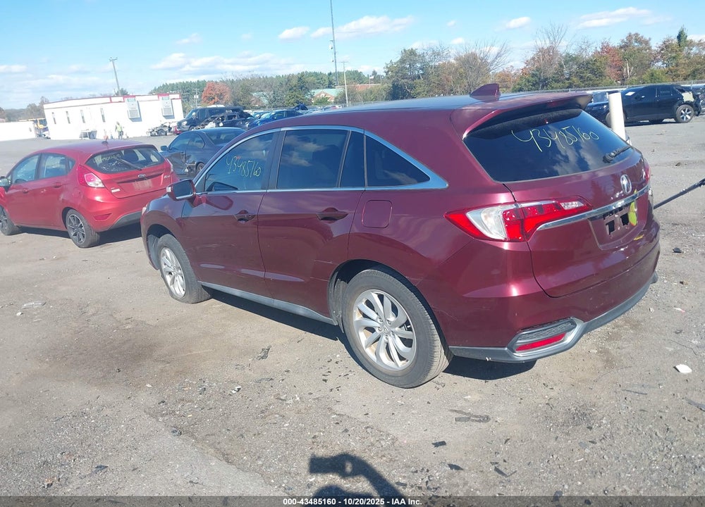2016 ACURA RDX WATCH PLUS PKG VIN: 5J8TB3H32GL010658