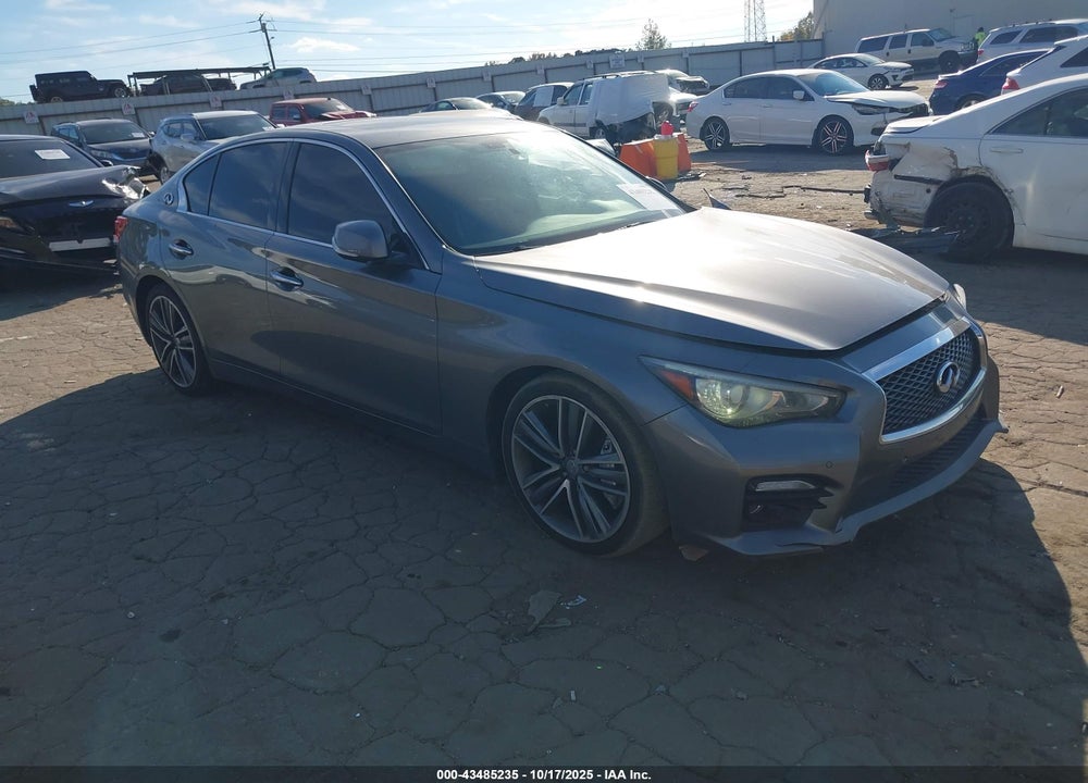 2014 INFINITI Q50 HYBRID SPORT VIN: JN1AV7AP0EM691415
