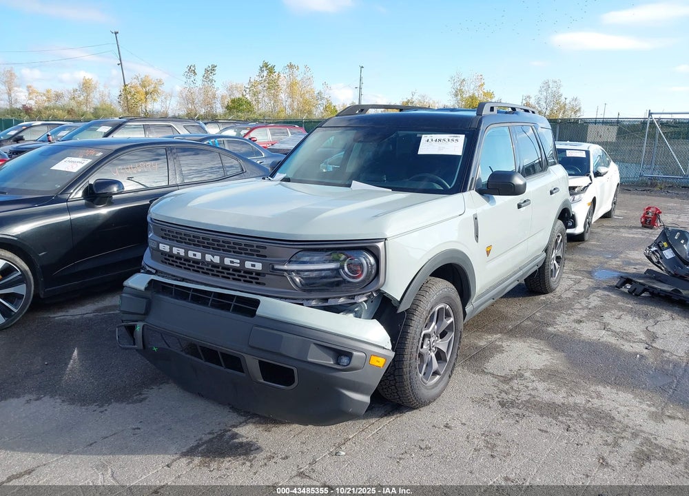 2024 FORD BRONCO SPORT BADLANDS VIN: 3FMCR9D98RRF12498