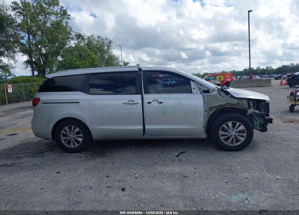 2016 KIA SEDONA VIN: KNDMB5C11G6163213