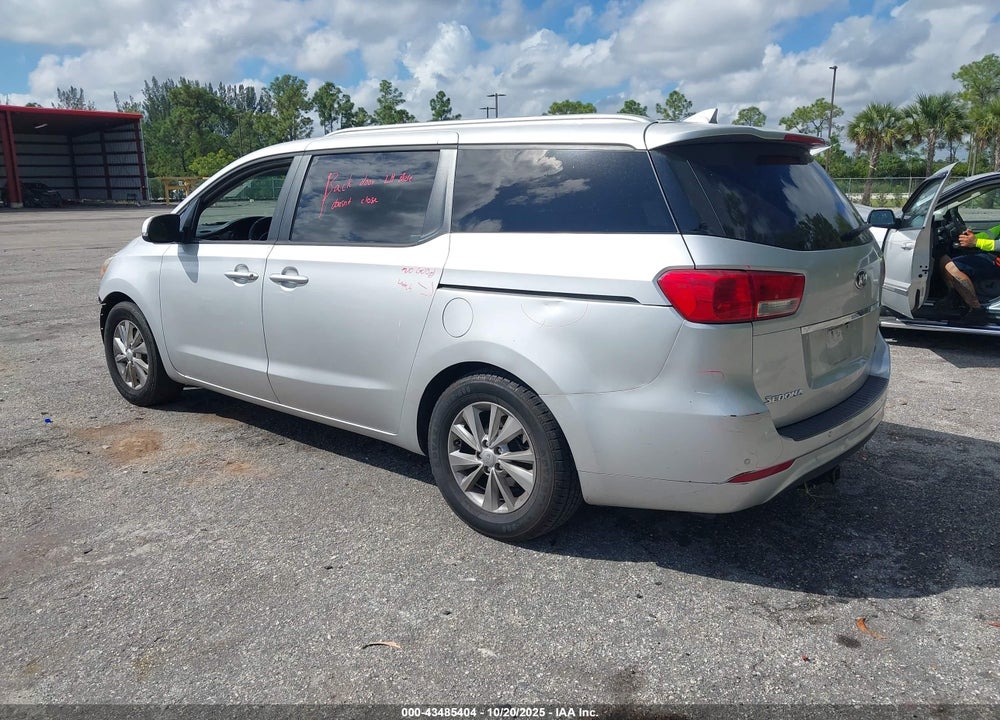 2016 KIA SEDONA VIN: KNDMB5C11G6163213