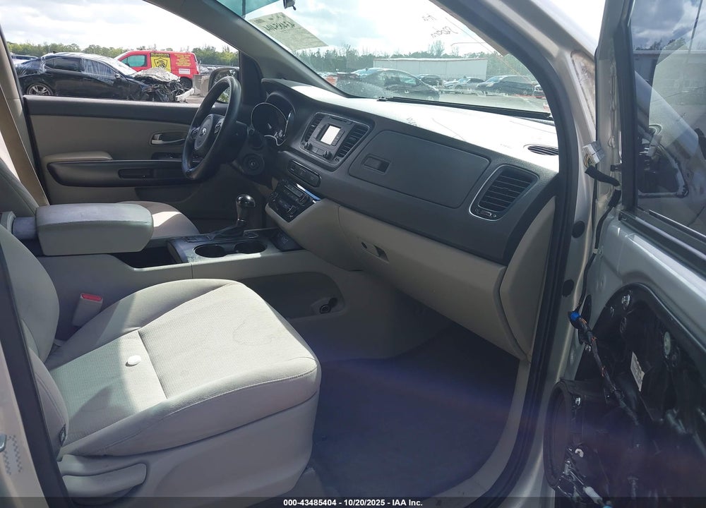 2016 KIA SEDONA VIN: KNDMB5C11G6163213