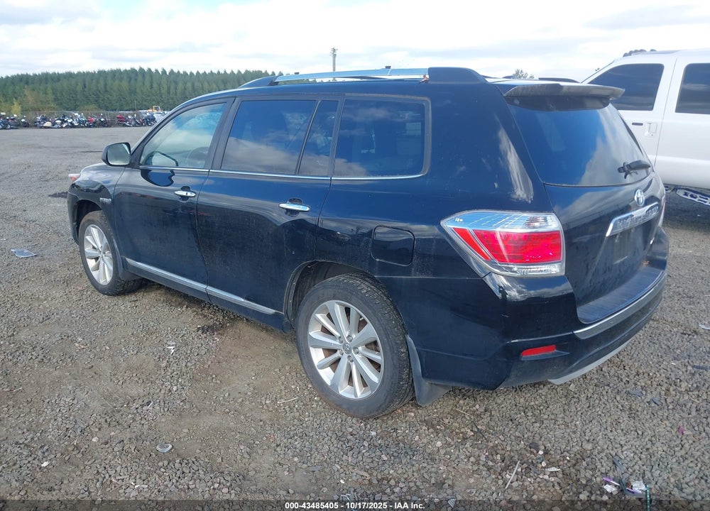 2012 TOYOTA HIGHLANDER HYBRID VIN: JTEDC3EH2C2004838