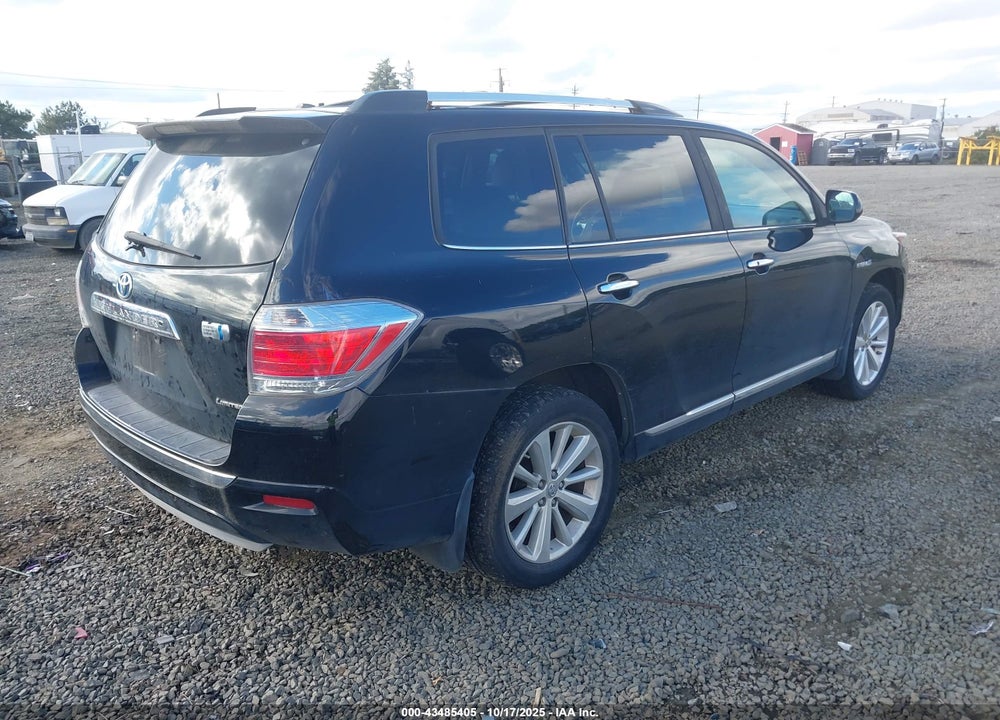 2012 TOYOTA HIGHLANDER HYBRID VIN: JTEDC3EH2C2004838