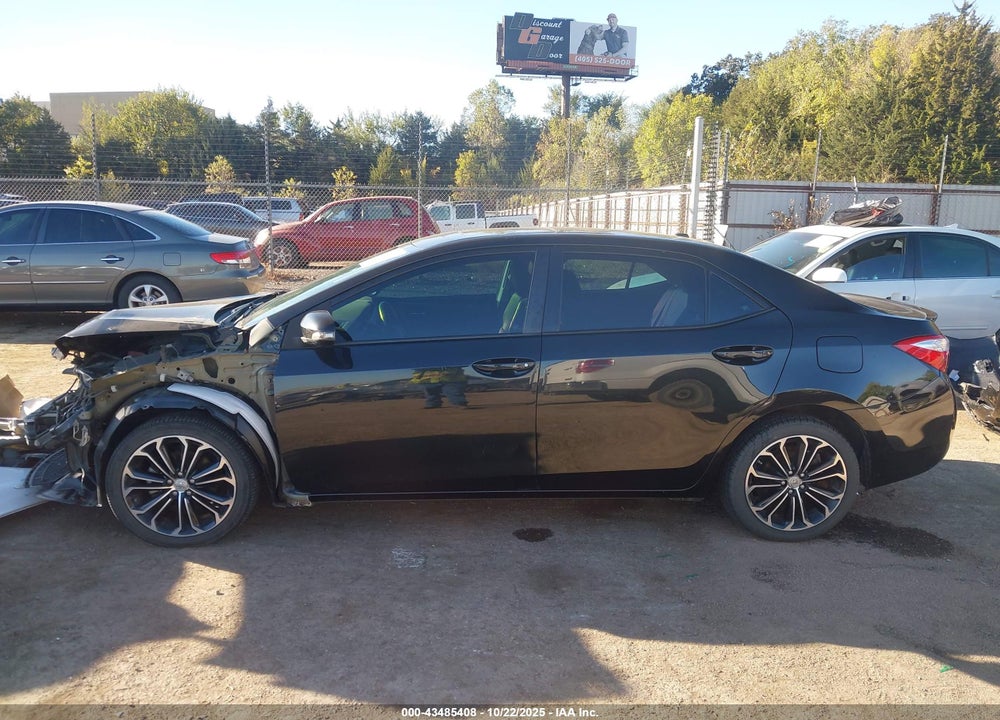 2015 TOYOTA COROLLA S PLUS VIN: 5YFBURHEXFP301584