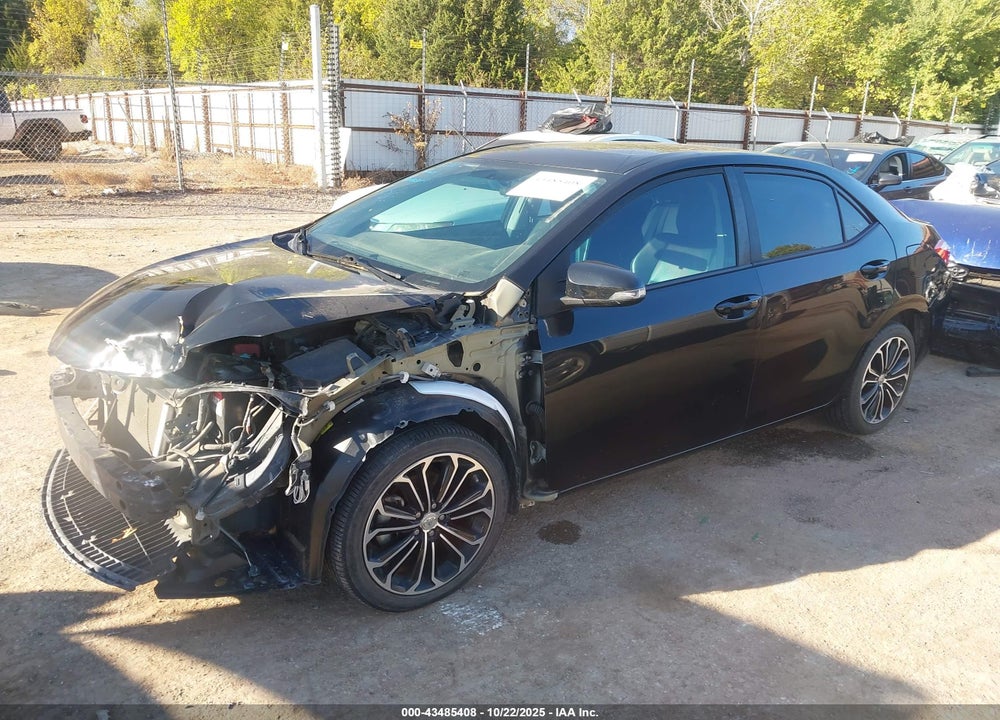 2015 TOYOTA COROLLA S PLUS VIN: 5YFBURHEXFP301584