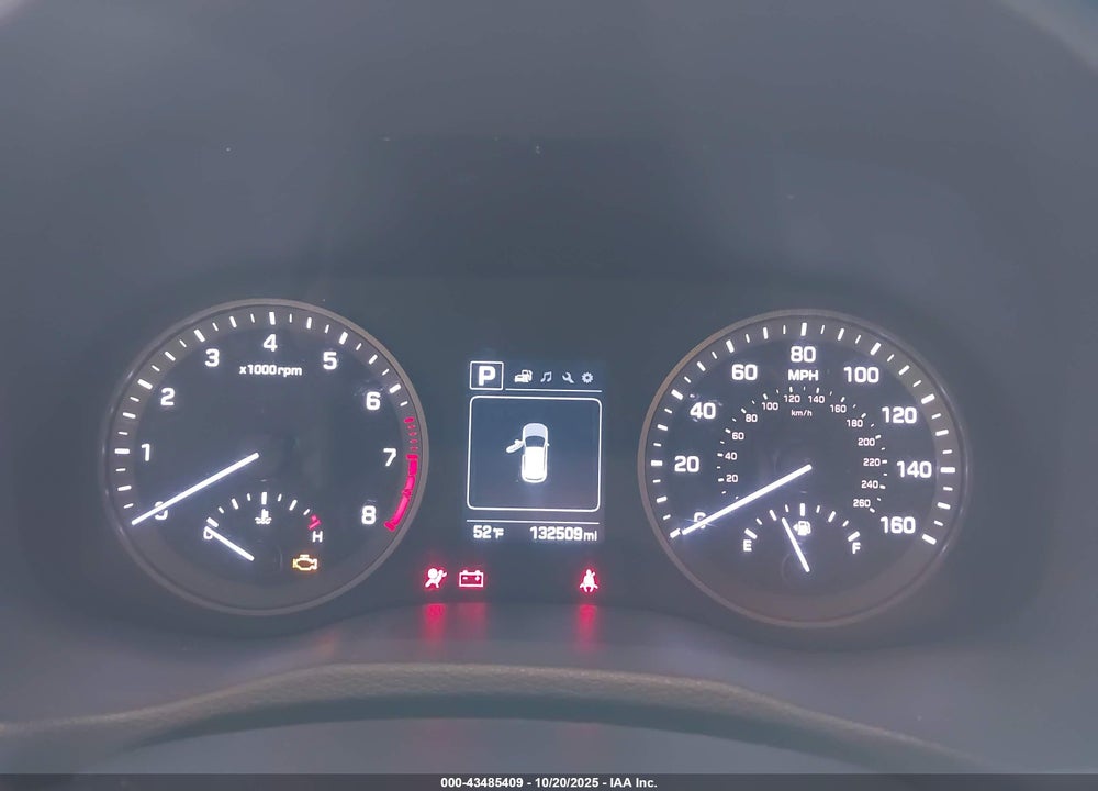 2017 HYUNDAI TUCSON SE VIN: KM8J3CA46HU266668