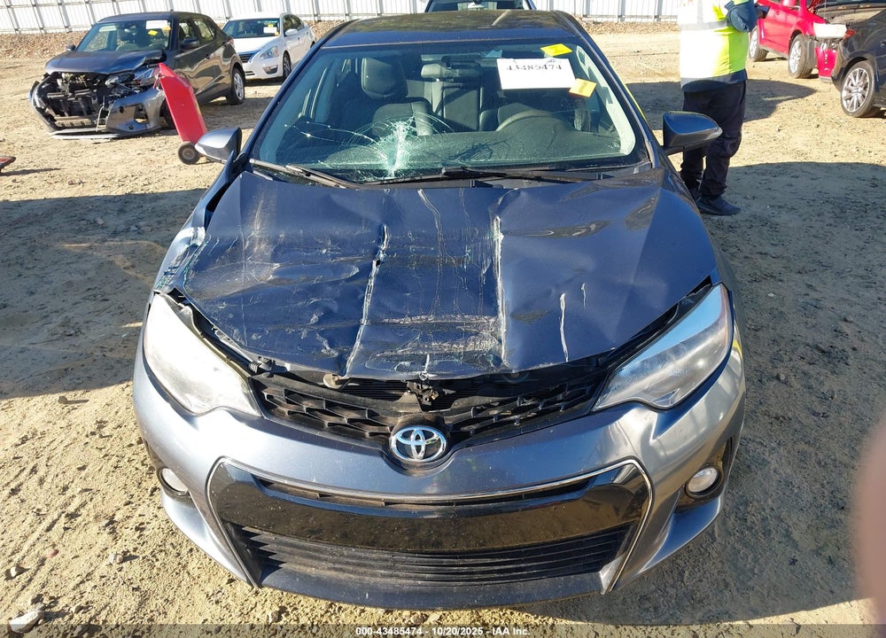 2015 TOYOTA COROLLA S PLUS VIN: 2T1BURHEXFC326033