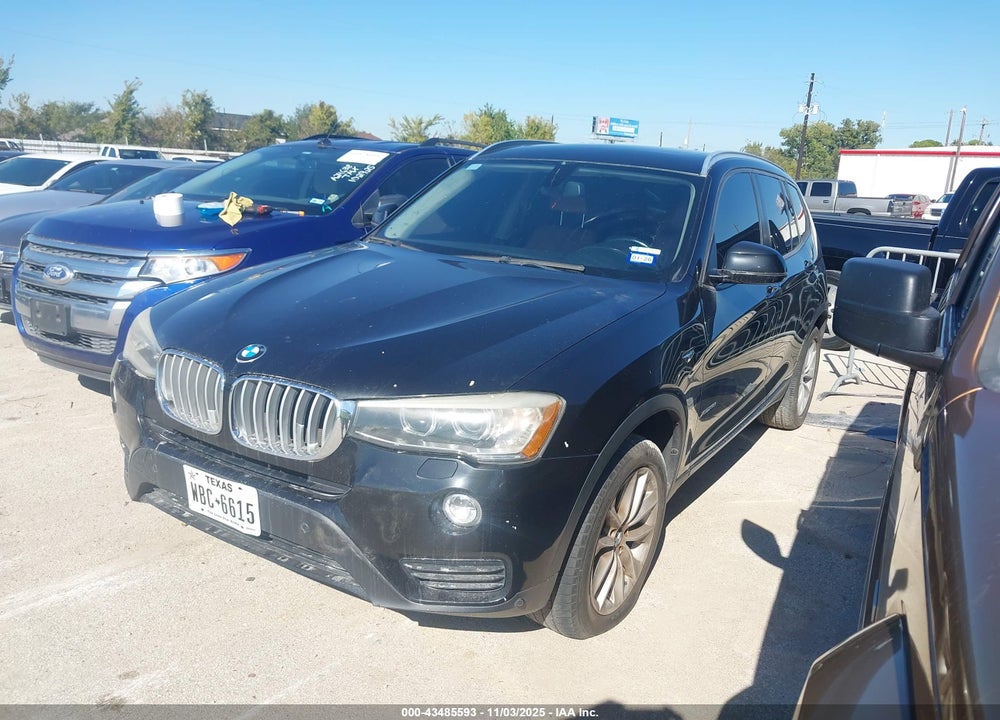 2015 BMW X3 VIN: 5UXWX9C59F0D50478