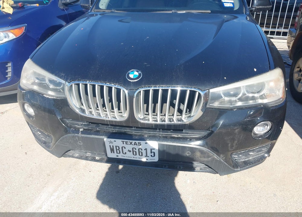 2015 BMW X3 VIN: 5UXWX9C59F0D50478
