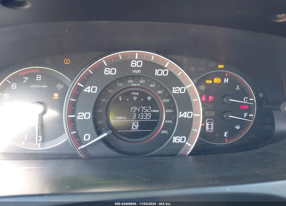 2013 HONDA ACCORD EX-L V-6 VIN: 1HGCT2B86DA006728
