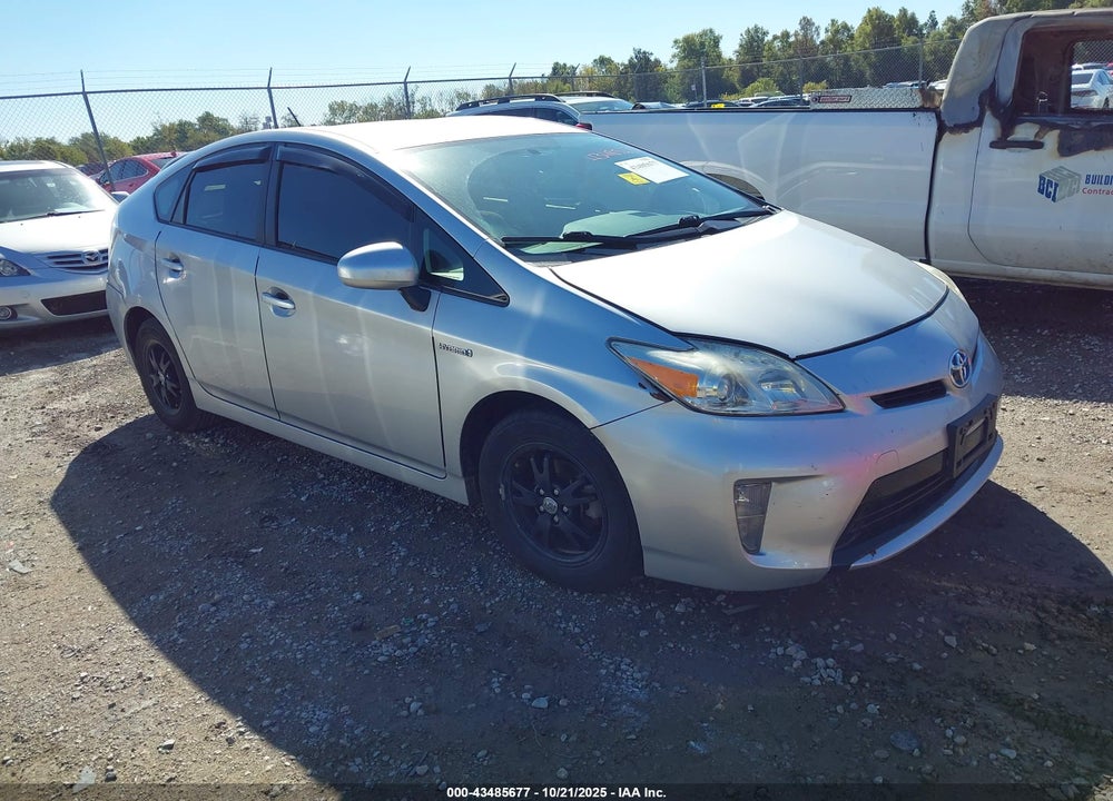 2012 TOYOTA PRIUS THREE VIN: JTDKN3DU5C5411281