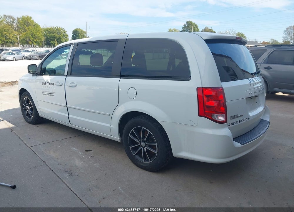2017 DODGE GRAND CARAVAN SXT VIN: 2C4RDGCG4HR645863