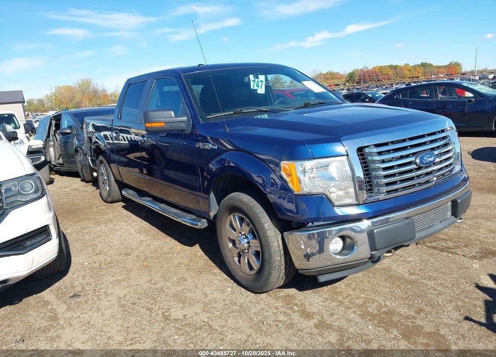 2012 FORD F-150 XLT VIN: 1FTFW1EFXCFA55777