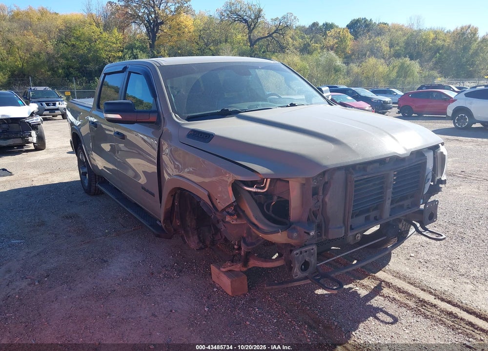 2020 RAM 1500 LONE STAR 4X4 5'7 BOX VIN: 1C6SRFFT8LN301018