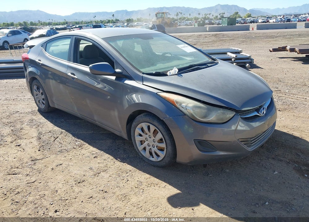 2013 HYUNDAI ELANTRA GLS VIN: 5NPDH4AE9DH220791