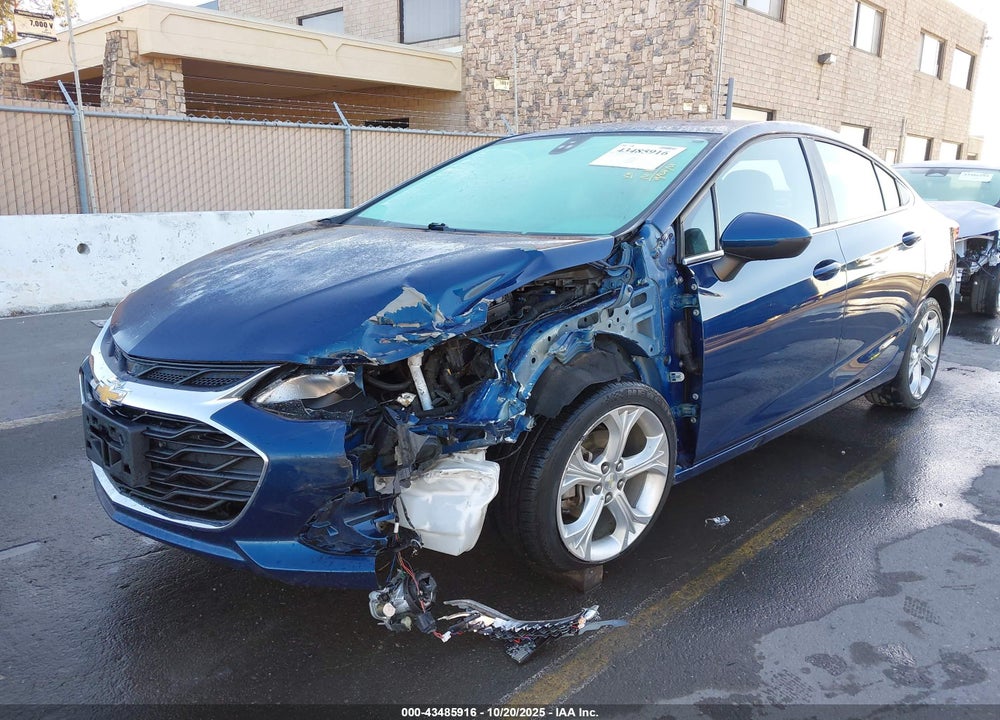 2019 CHEVROLET CRUZE VIN: 1G1BF5SM0K7122591