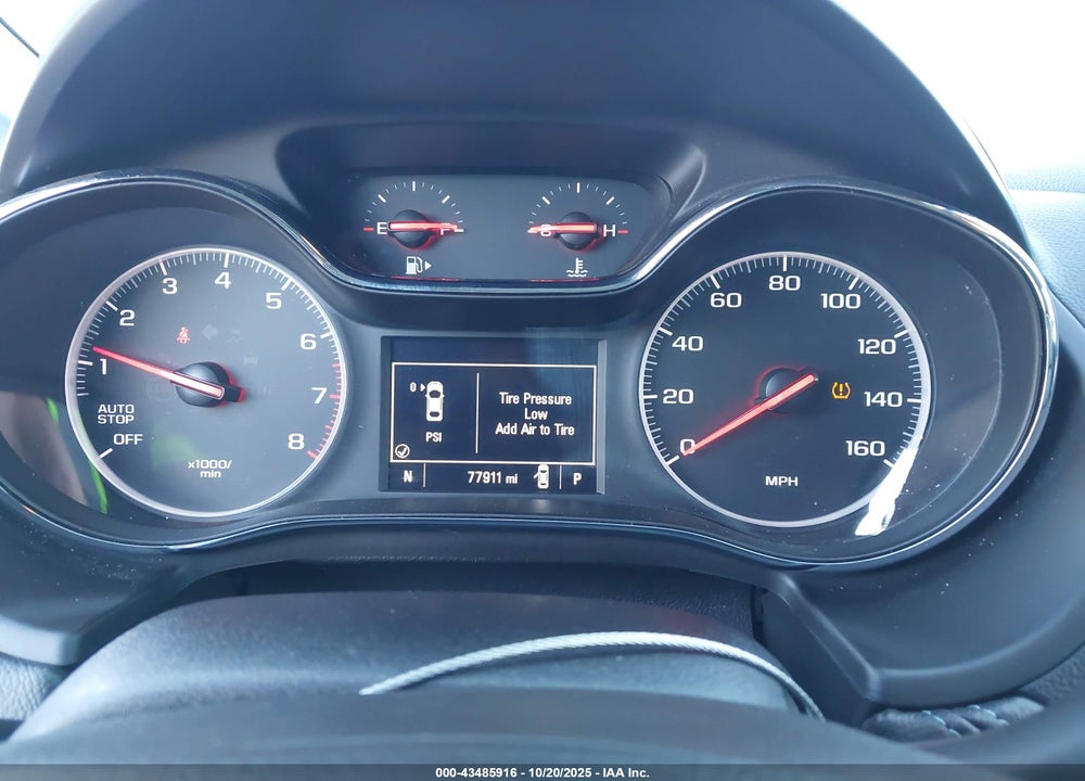 2019 CHEVROLET CRUZE VIN: 1G1BF5SM0K7122591