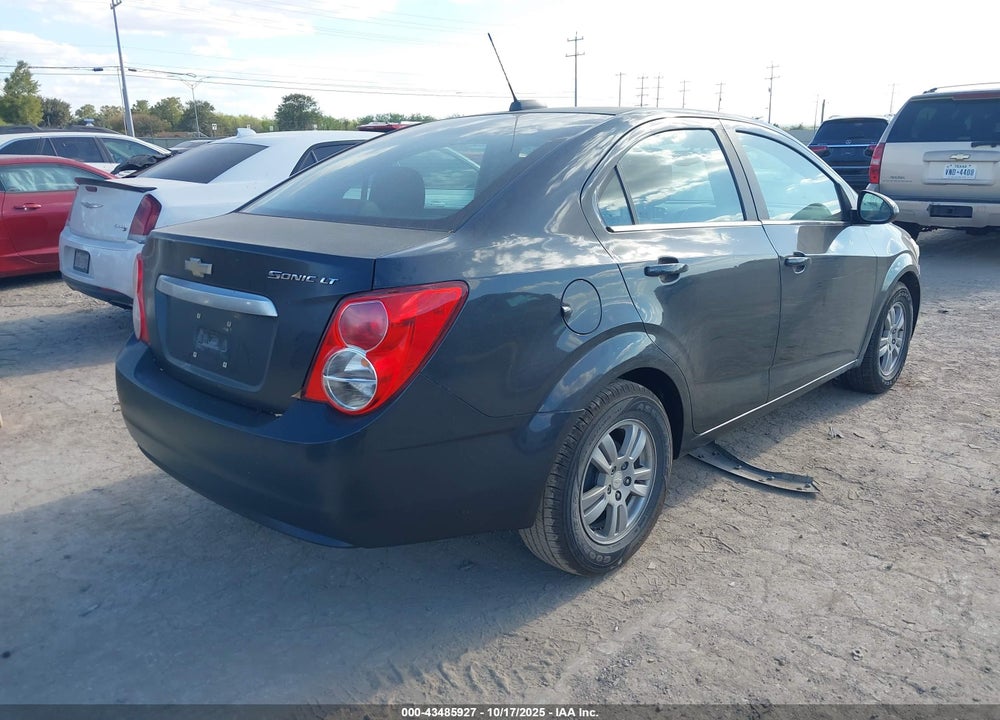 2015 CHEVROLET SONIC LT AUTO VIN: 1G1JC5SHXF4169884