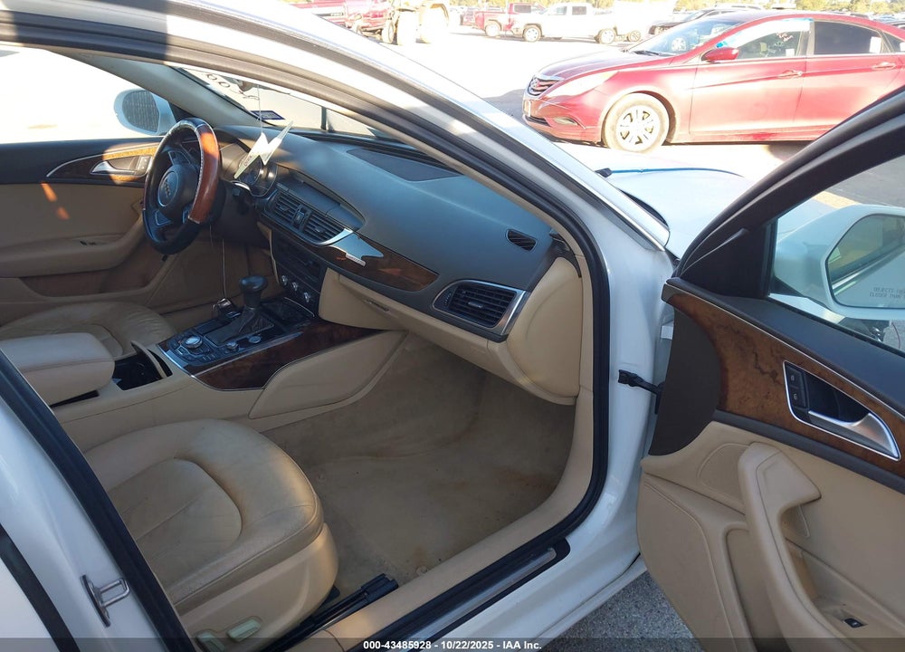 2012 AUDI A6 3.0 PREMIUM VIN: WAUGGAFC2CN065647