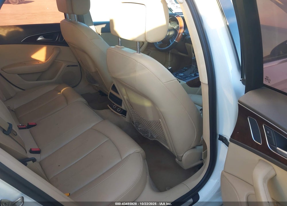 2012 AUDI A6 3.0 PREMIUM VIN: WAUGGAFC2CN065647
