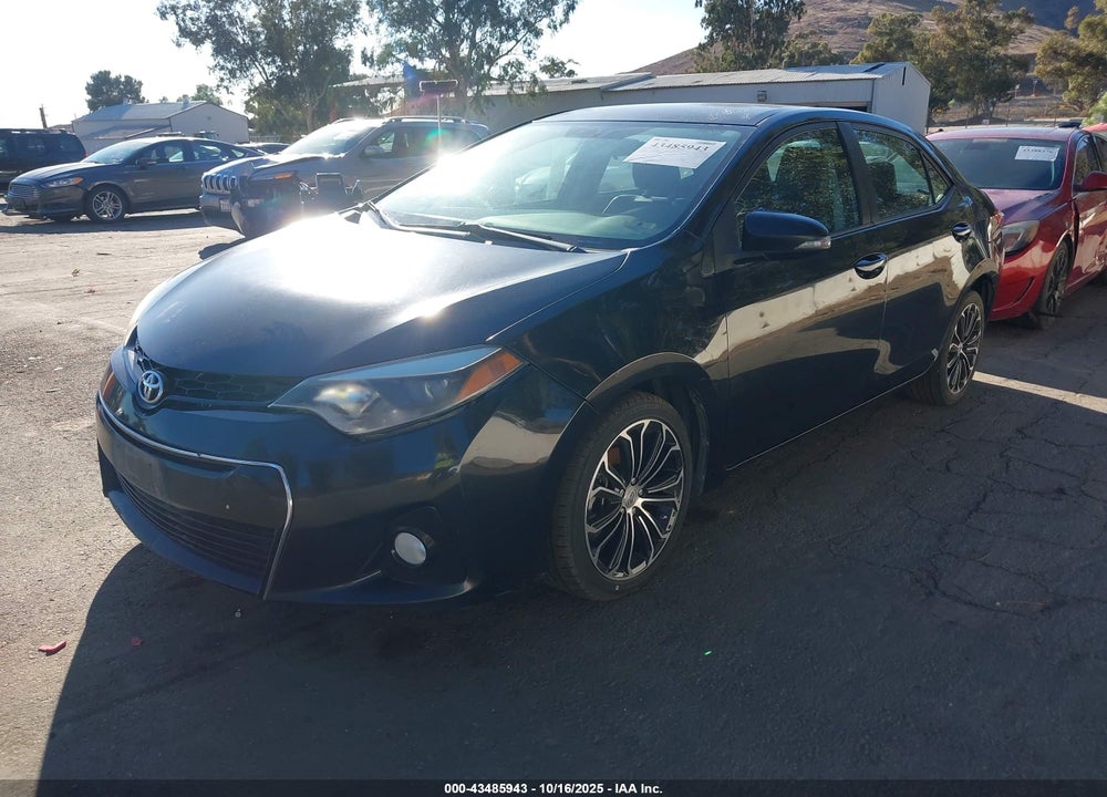 2016 TOYOTA COROLLA S PLUS VIN: 5YFBURHE8GP564853