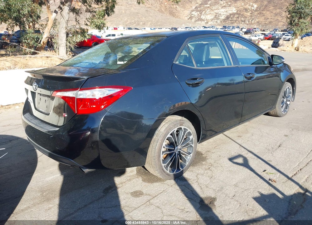 2016 TOYOTA COROLLA S PLUS VIN: 5YFBURHE8GP564853