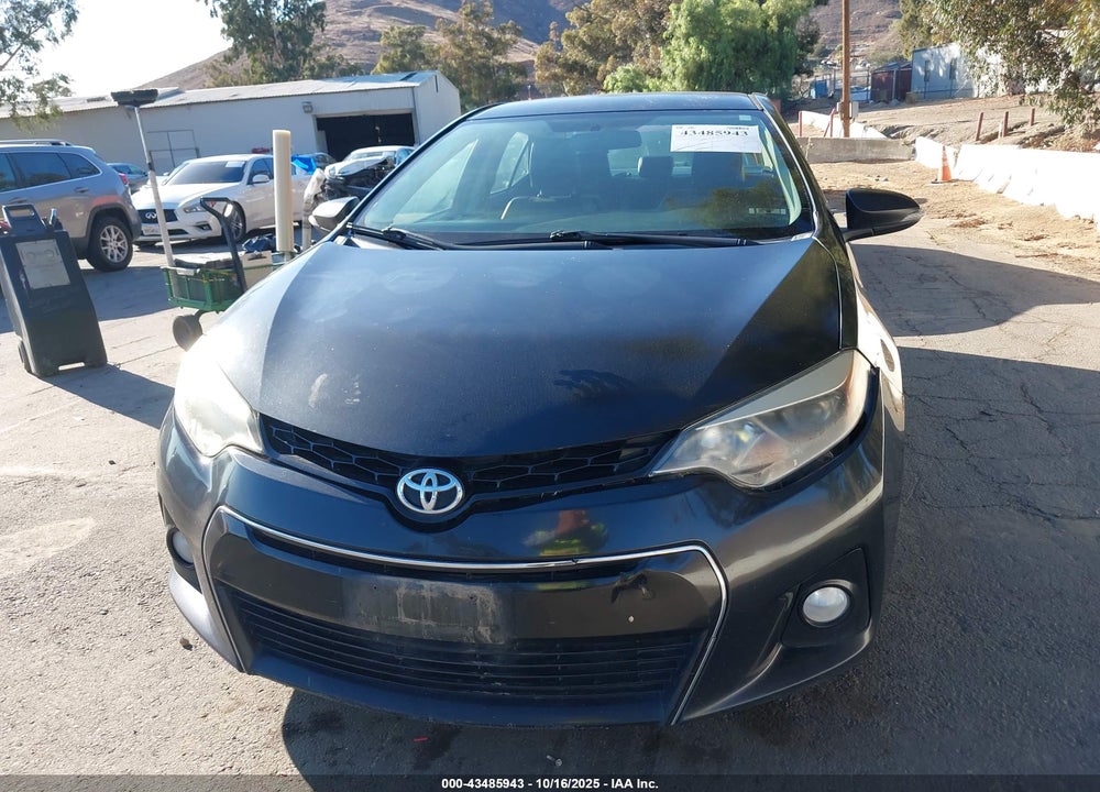 2016 TOYOTA COROLLA S PLUS VIN: 5YFBURHE8GP564853